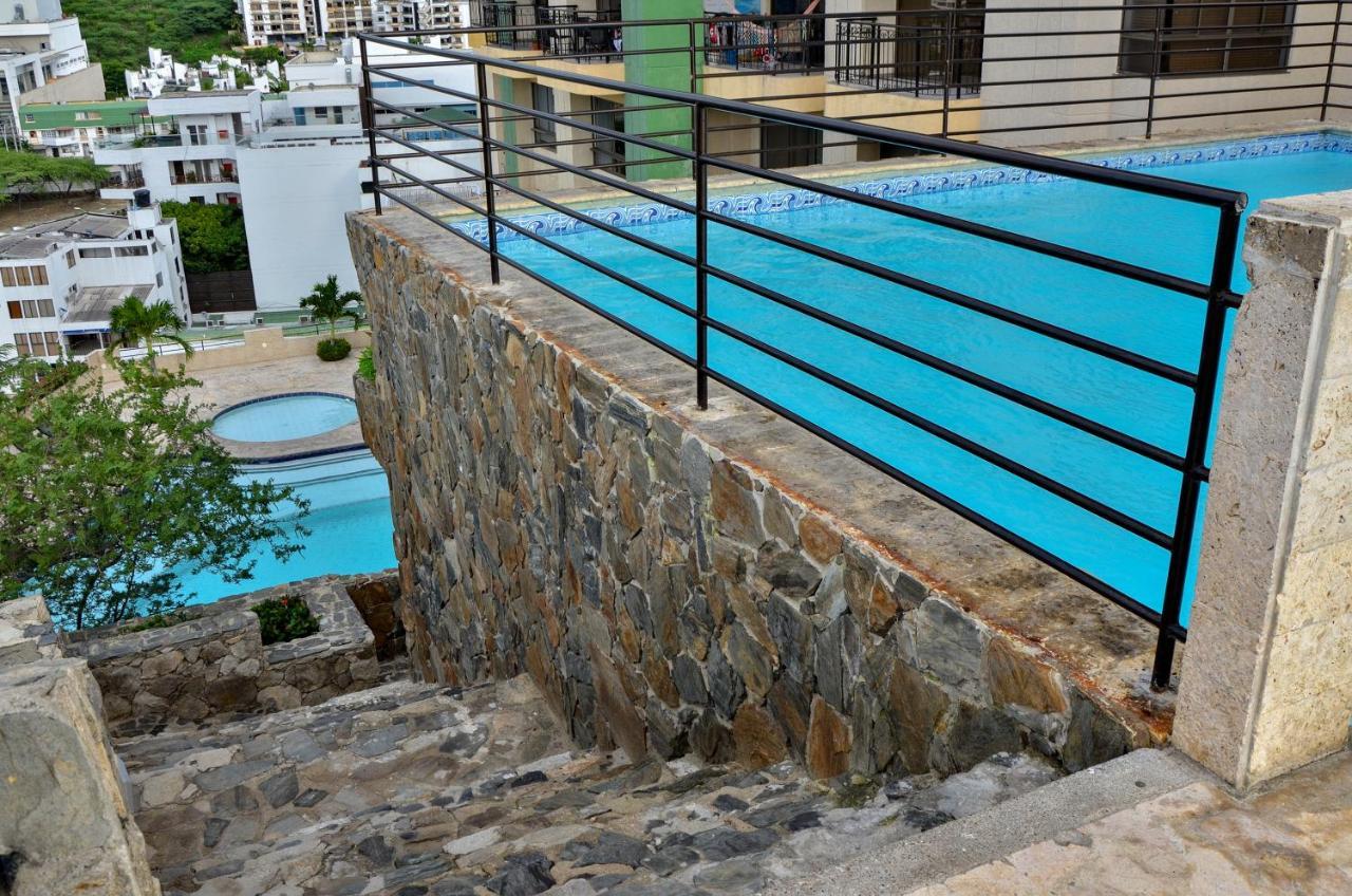 Apartamentos El Penon Del Rodadero Vista Al Mar - By Apartamar Santa Marta Dış mekan fotoğraf