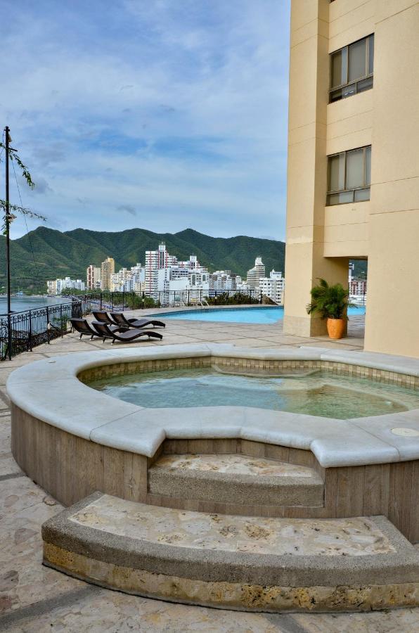 Apartamentos El Penon Del Rodadero Vista Al Mar - By Apartamar Santa Marta Dış mekan fotoğraf
