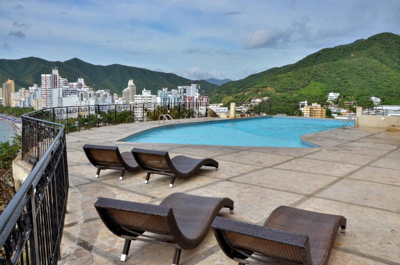 Apartamentos El Penon Del Rodadero Vista Al Mar - By Apartamar Santa Marta Dış mekan fotoğraf